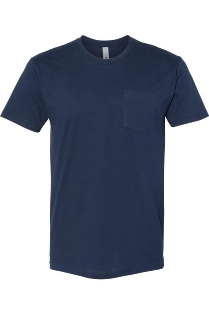 Next Level 3600 Pocket T-Shirt Blue XXXLarge 2