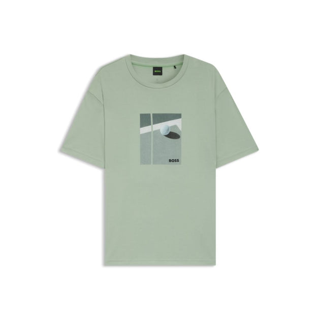 Boss Tennis-artwork T-shirt Vert XXXLarge 2
