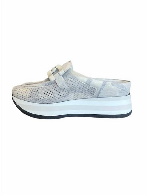 Softwaves Clio Platform Loafer Silver EU 39 4