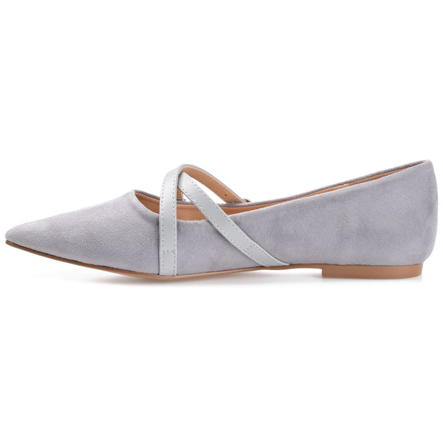 Journee Collection Patricia Ballet Flats Beige US 7 3