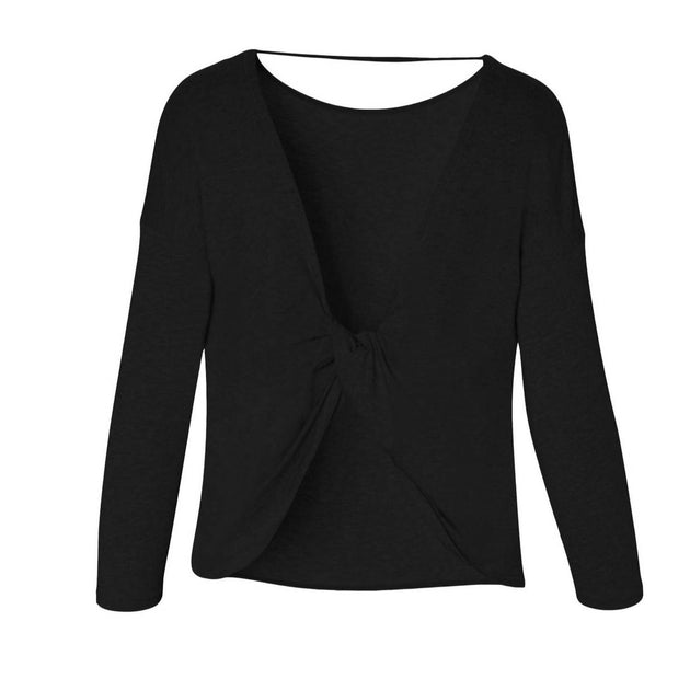 Twelve Eighty Eight Calypso Long Sleeve Top Black XLarge 2
