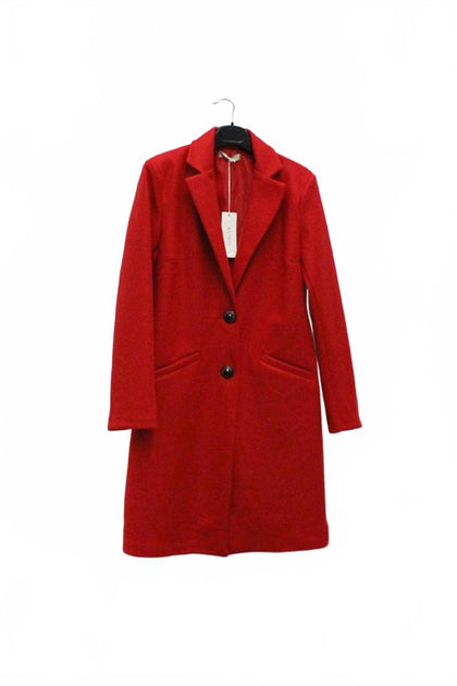 ASTRID Candy Long Coat Red XLarge 4