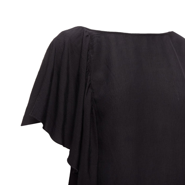 Dries Van Noten Viscose Linen Blouse Black EU 40 3