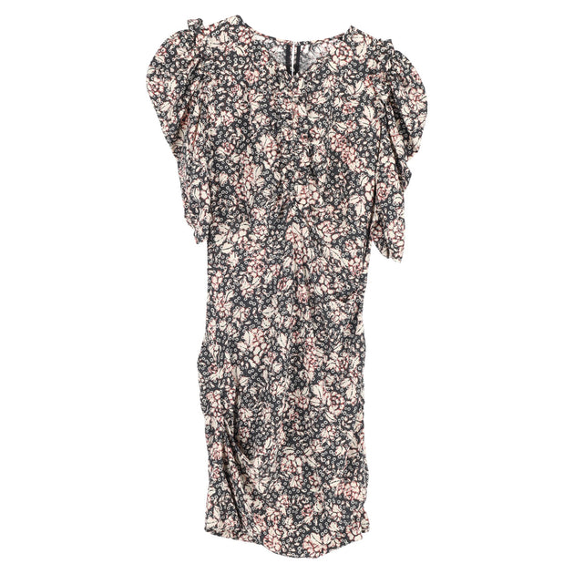 Isabel Marant Brizia Mini Robe Froncée Rose 2