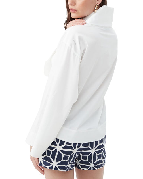 Trina Turk Tomie Top Weiß Small 4
