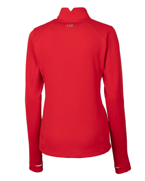 Cutter & Buck Traverse Stretch Quarter Zip Pullover White Medium 3