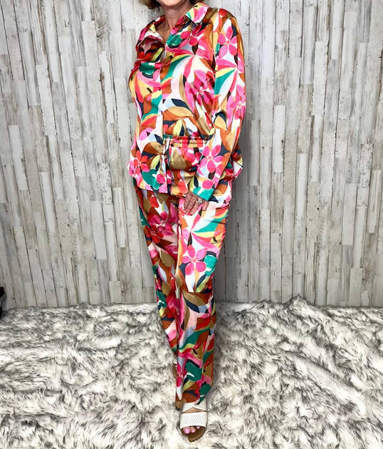 Charlie B Cruising For The Islands Pant Multi Large 3