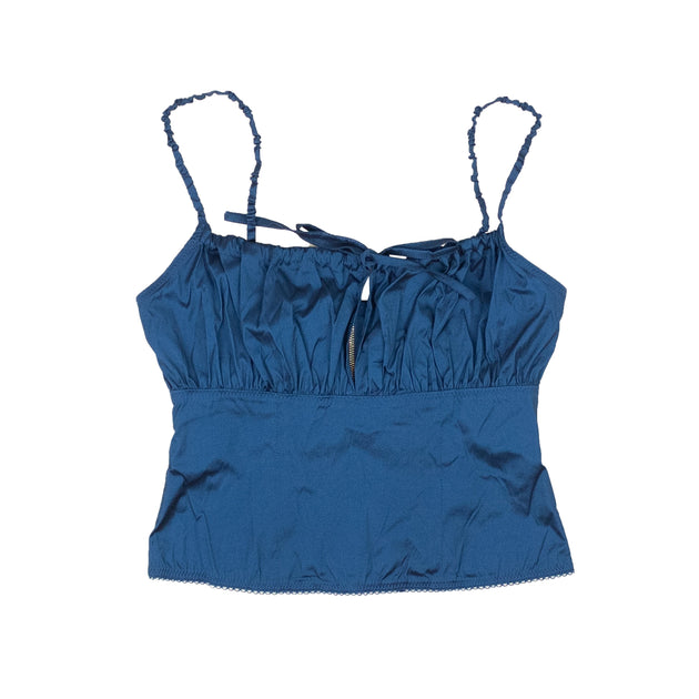 Opening Ceremony Stretchy Baby Ruched Top Navy US 2 2