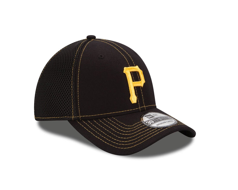 New Era 39THIRTY Pittsburgh Pirates Neo Stretch Cap Black SM 3
