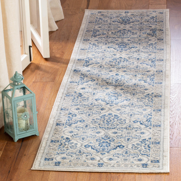 Tapis Safavieh Brentwood, Gris Clair / Bleu 4