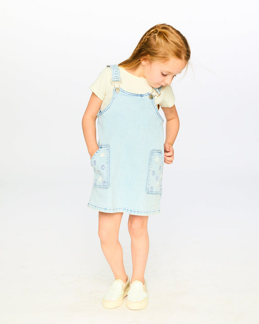 Deux par Deux Overall Dress Blue US 2T 3