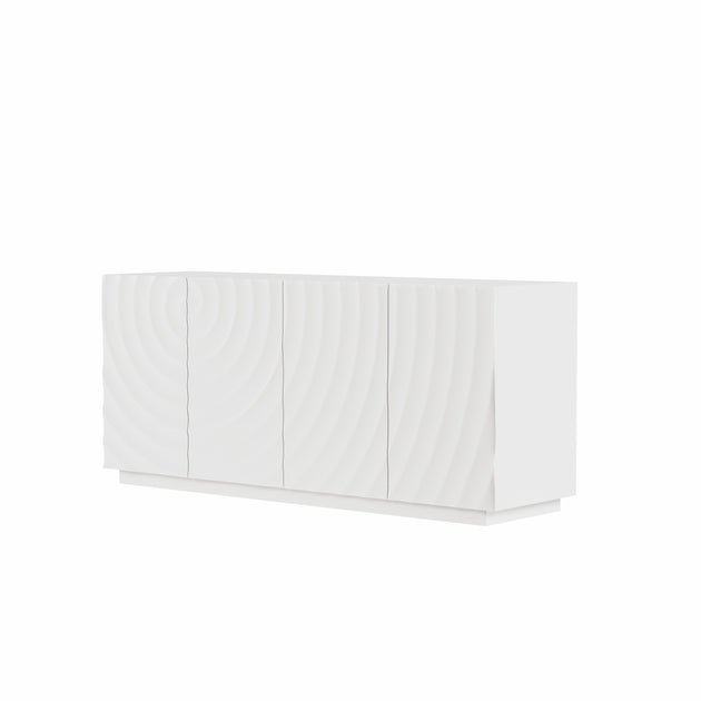 Streamdale Buffet Cabinet White 4