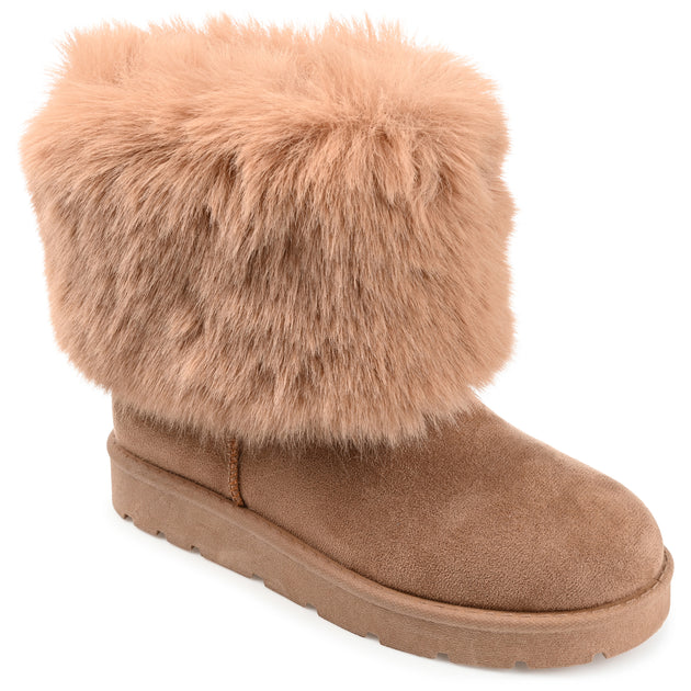 Journee Collection Shanay Boot Beige US 5.5 2
