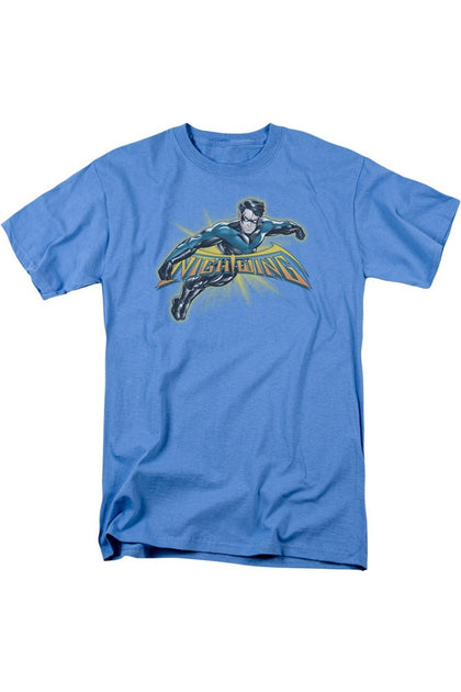 Gildan Batman Nightwing Burst T-Shirt Blue XL 2