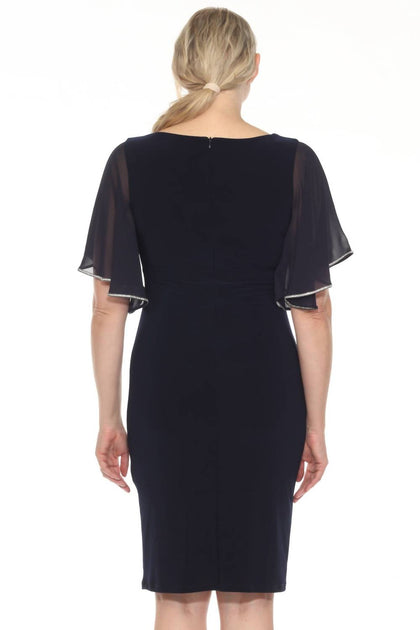 Joseph Ribkoff Sheath Dress Blue UK 10 5