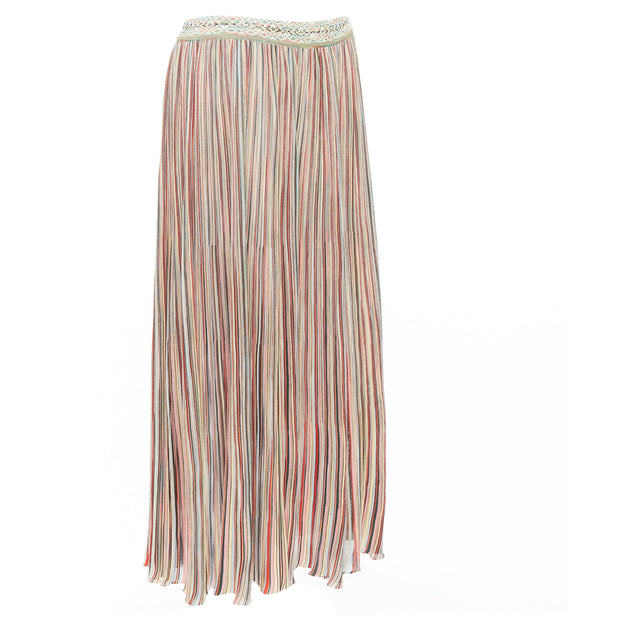 Missoni Knit Midi Skirt Multicolor EU 42 4
