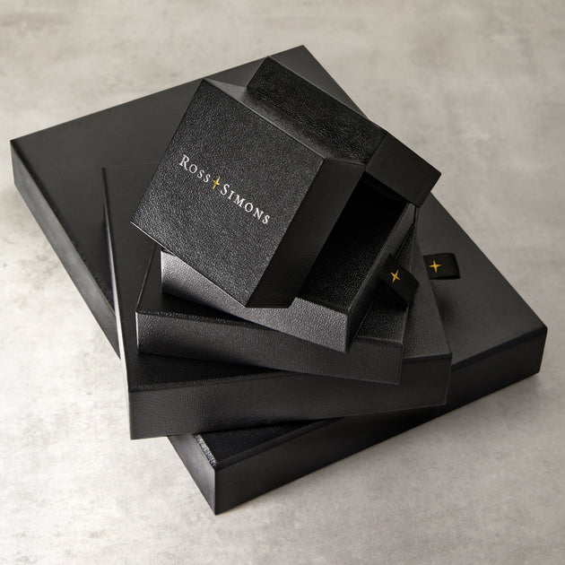 Ross-Simons CZ V-Shaped Hoop Earrings Silver 4