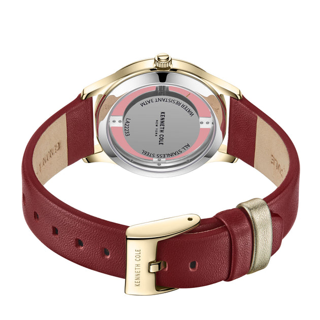 Kenneth Cole Classic 34mm Quartz Watch Gold 3