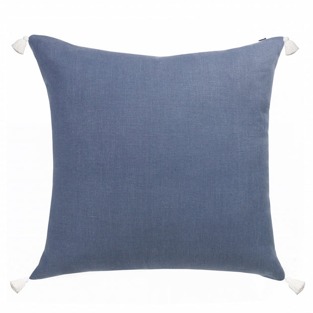 Hivvago Striped Zippered Pillow Navy 20x20 3