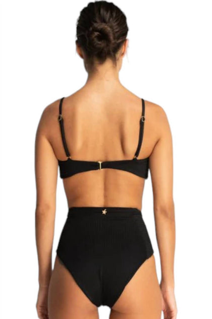 Encantadore Briana Bikini Top Black Small 3