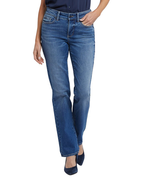 NYDJ Marilyn Straight Leg Jean Blue US 00 2