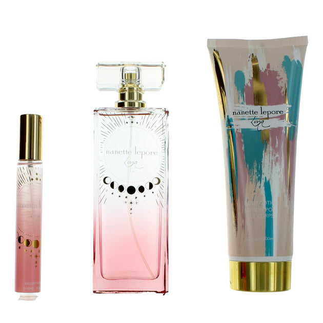 Nanette Lepore Luna 3 Piece Gift Set Multi One Size 2