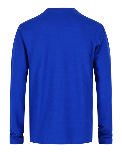 Slowear Zanone Long-Sleeve Crew-Neck T-Shirt Blue EU 44 4