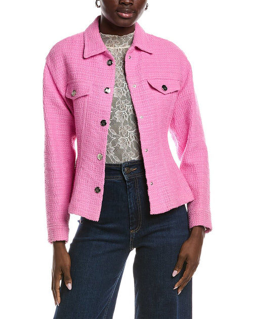 Maje Tweed Blazer Pink EU 36 2