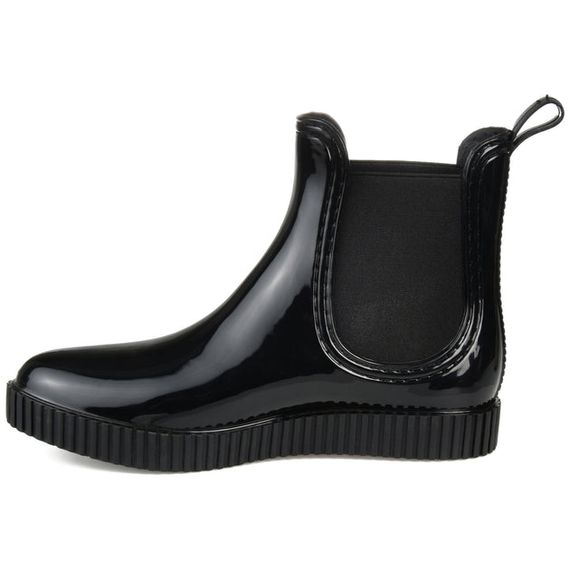 Journee Collection Drip Rainboot Beige US 10 3