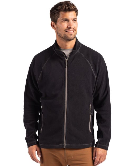 Clique Powder Fleece Full Zip Jacket Red 4XLarge 4