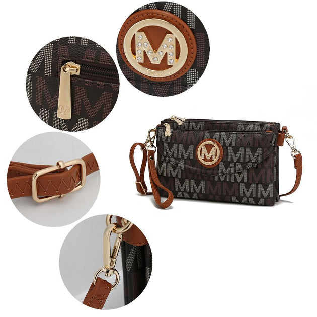MKF Ishani Crossbody Bag Brown Small 4