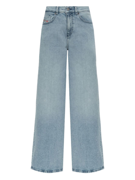 Diesel Wide-Leg Denim Jeans Blue 25 2