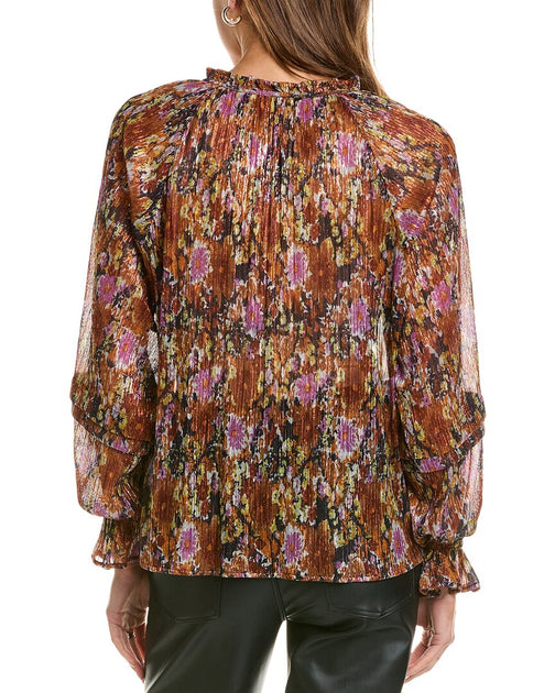 Ramy Brook Ellie Blouse Multi XXS 3