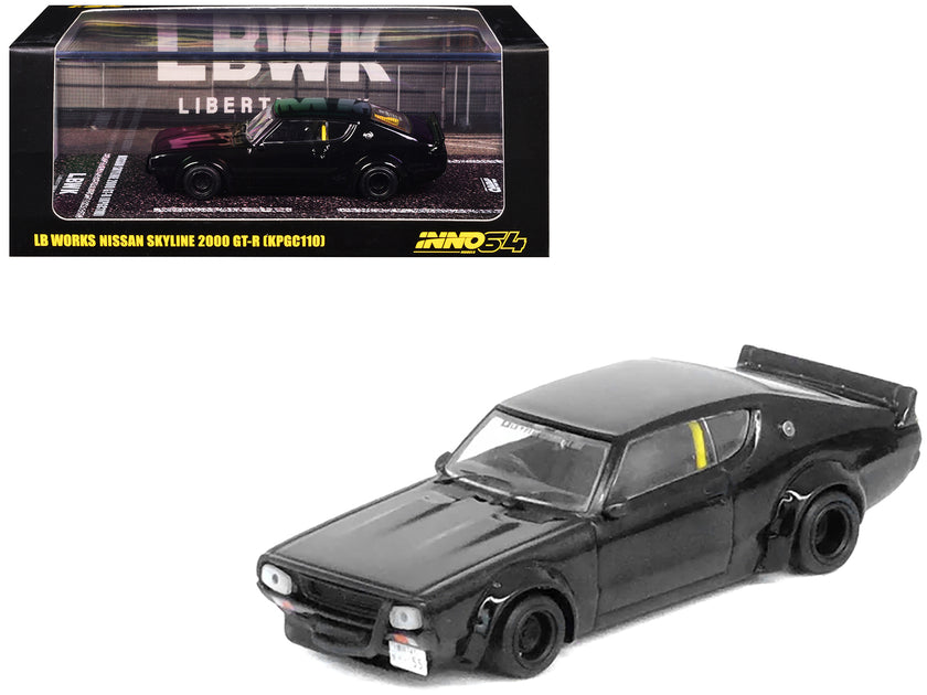 Inno Models Nissan Skyline 2000 GT-R Black 1/64 2