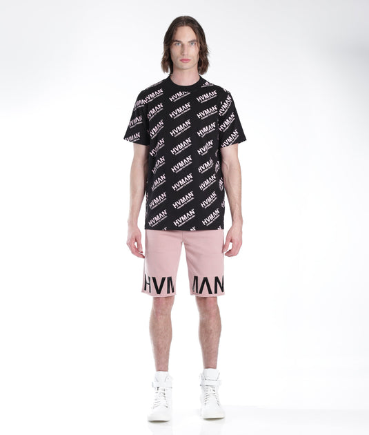 HVMAN Novelty Tee Repeat Black XXLarge 3