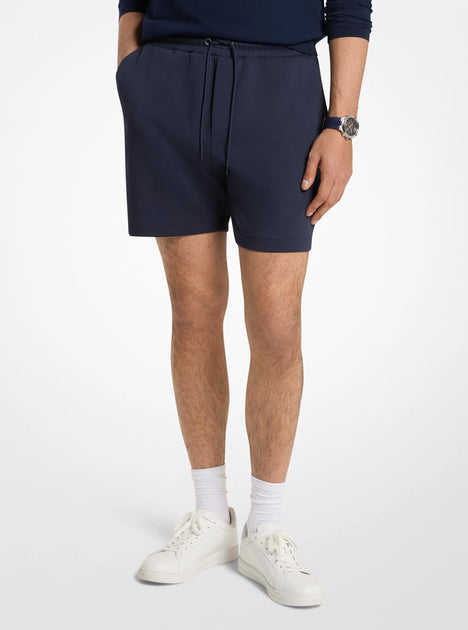 Michael Kors Logo Pocket Cotton Blend Shorts Black Medium 2
