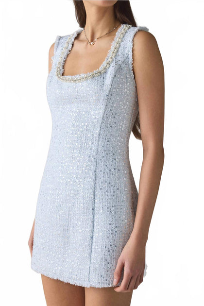 Robe LoveShackFancy Adelaine Bleu US 2 3
