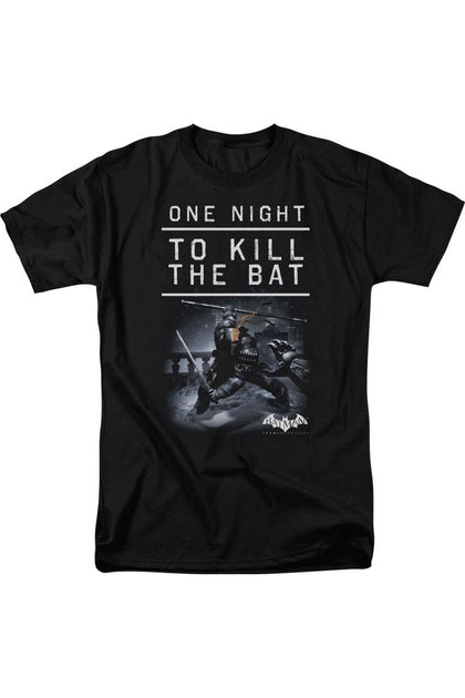 Gildan Batman Arkham Origins One Night T-Shirt Schwarz Medium 2