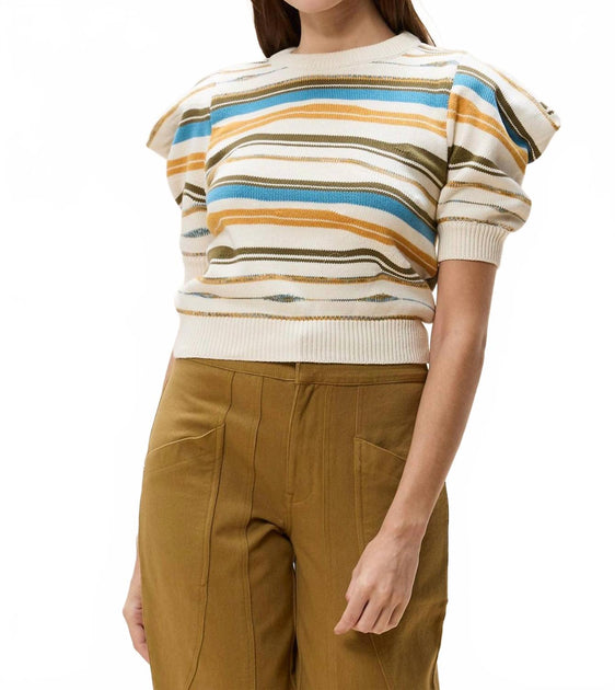 Cleobella Rei Streifen Pullover Multi Small 2