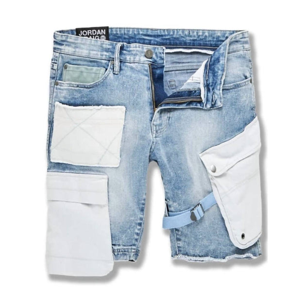 Jordan Craig Travis Cargo Shorts Blue US 44 2