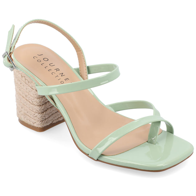 Journee Collection Olivina Sandals Multi US 5.5 2