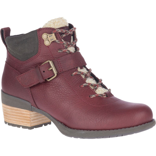 Merrell Shiloh II Lace Ankle Boots Brown US 7.5 2