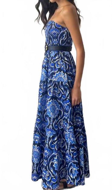 Borgo De Nor Jou Jou Maxi Dress Multi US 0 3