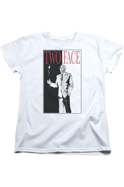 Gildan Batman Two Face T-Shirt White XLarge 2