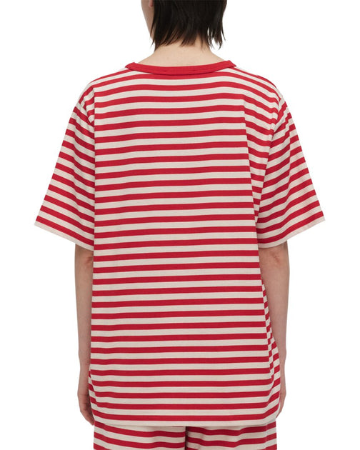 Marimekko Tasaraita Kioski T-Shirt Red Small 3