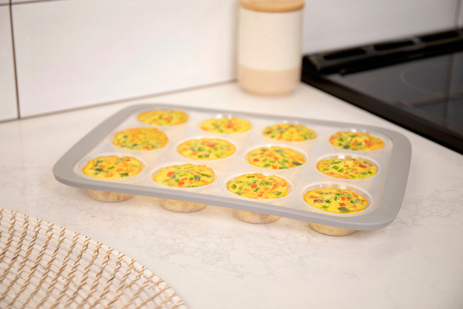 Henning Lee Look and Cook Silicone Muffin Pan Moss 4