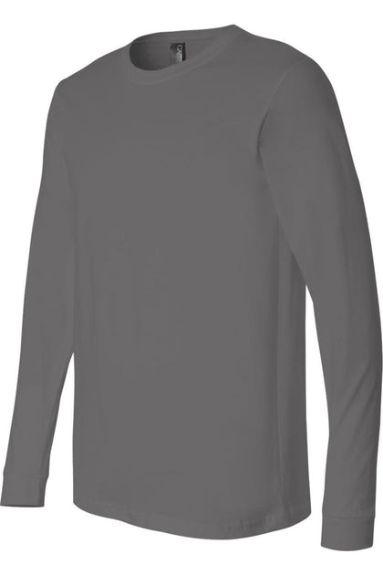 BELLA + CANVAS Unisex Jersey Long Sleeve Tee Grey XXLarge 4