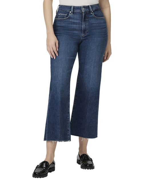 PAIGE Spotlight Raw Hem Vignette Jean Blue 28 2