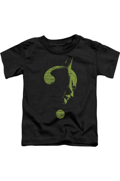 Gildan The Batman (2022) Question Mark Toddler T-Shirt Black 2 Years 2