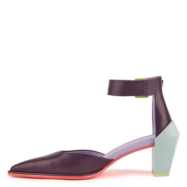 United Gem Dorsey Mid Heel Silver EU 37 4